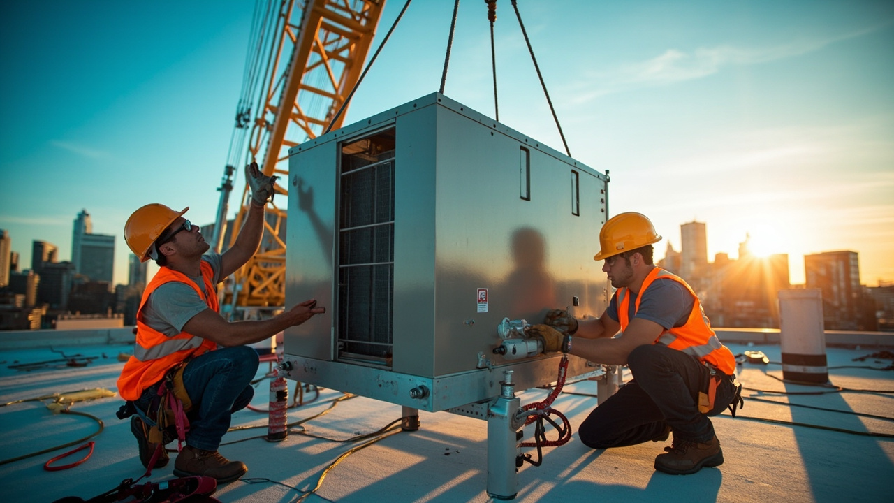 How We Execute Commercial Rooftop HVAC Installation Without Disrupting Your Operations