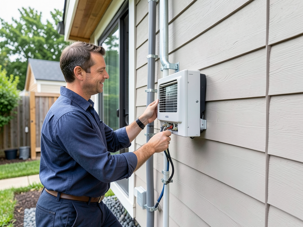 Heating and cooling options for your new backyard tiny home in Clark-Fulton