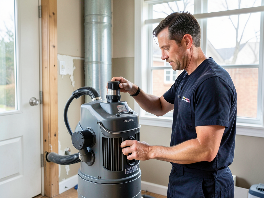 Removing drywall dust and debris from your ducts after a Shaker Heights remodel
